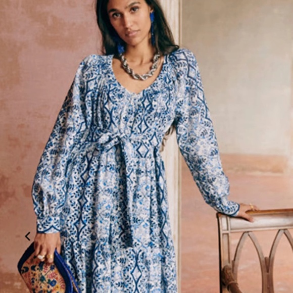 Sezane Dresses & Skirts - Sezane Yuliana Primrose Midi Dress NWT XL